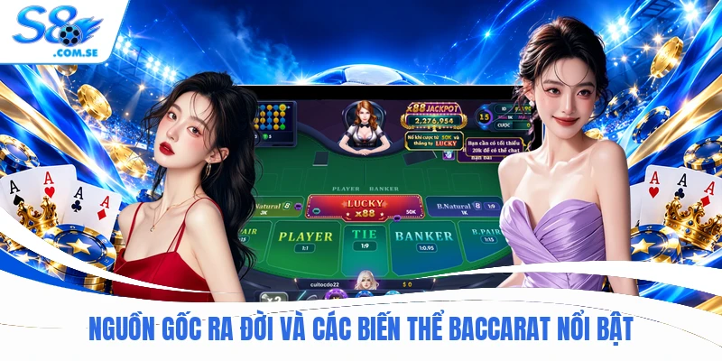 Nguồn gốc ra đời và các biến thể Baccarat nổi bật