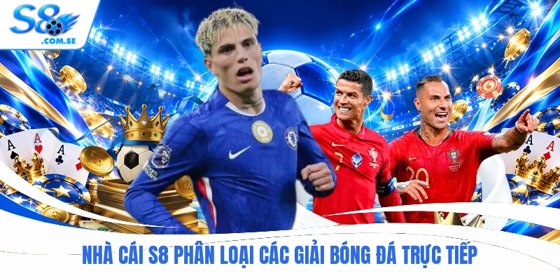 Nhà cái S8 phân loại các giải bóng đá trực tiếp